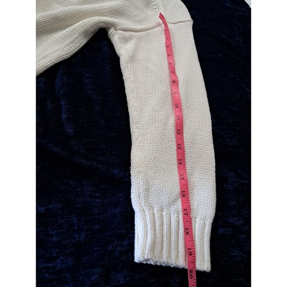 J.Crew Heritage Cotton Relaxed Cardigan Ivory CG810 $98 Size XL NWT - Picture 8 of 9